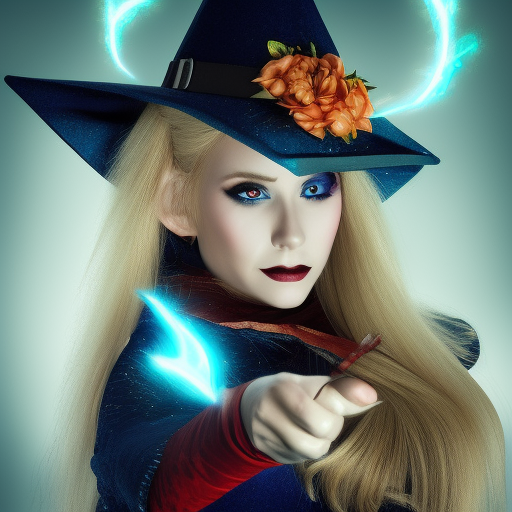 woman elf magician portrait, blonde hair, greem eyes, pointed ears, beauty, incantation, power, red and orange color magic, particles, fantasy, fantastical, runes flying around the woman, epic staging, sharp detail, cinematic light, photo realistic, 8k, ASA 35mm