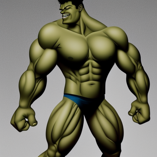 hulking herculean bodybuilder muscular musclebound bodybuilder hulk